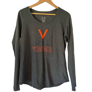 Nike Virginia Long Sleeve Tee Shirt Sz M NWOT ⭐️